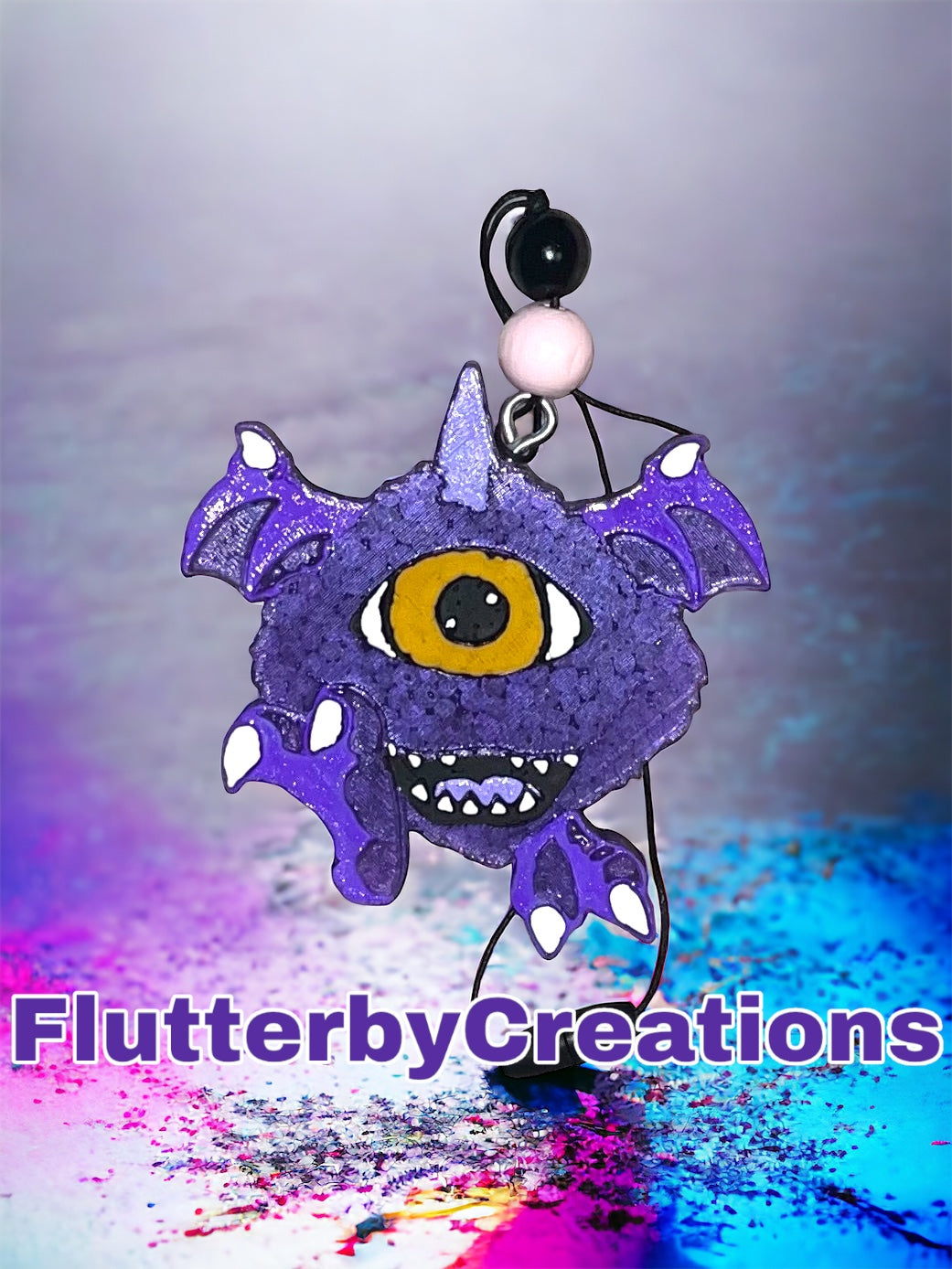 Flying Purple Monster