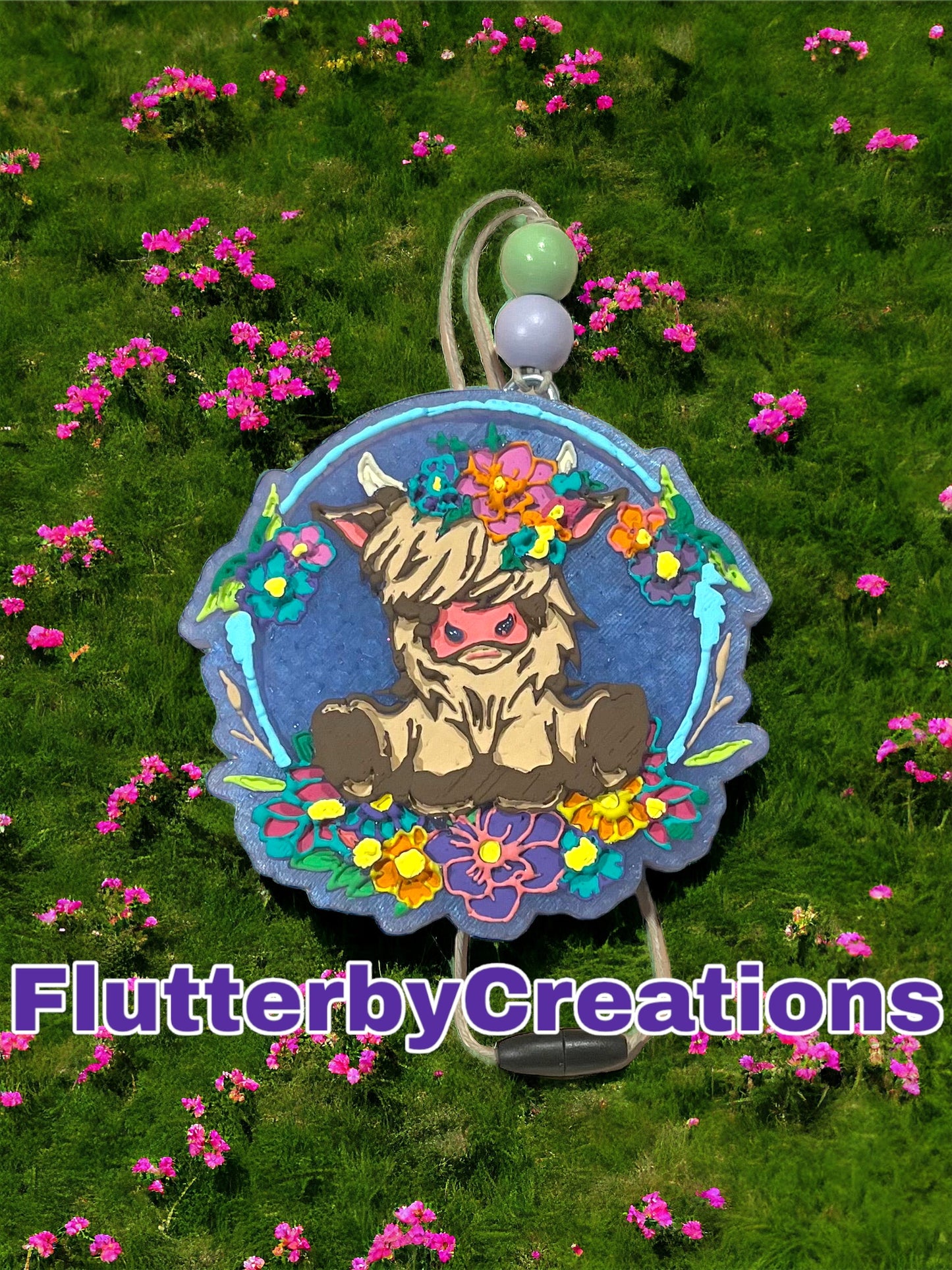 Flower cow